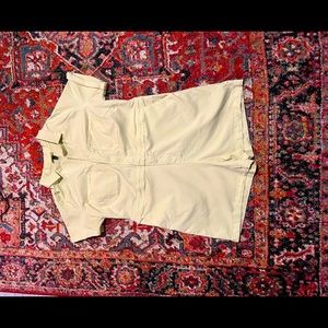 Yellow Universal Thread Denim Romper EUC Sz. 18W Plus